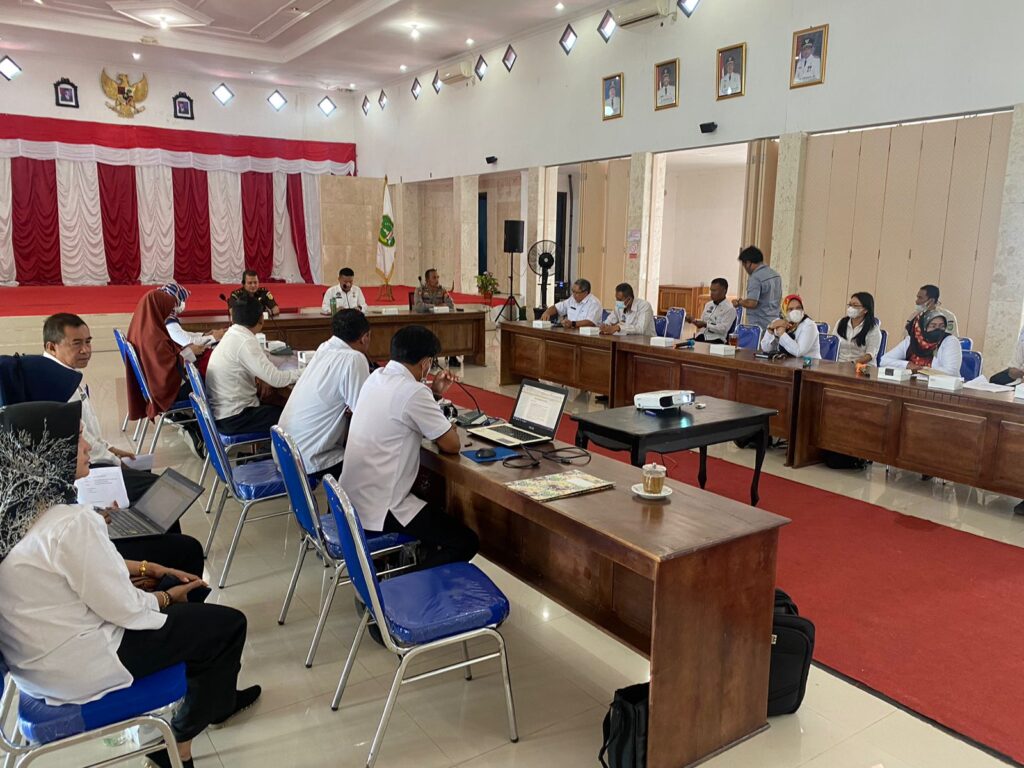 Rapat Pasar Murah dan Pasar Penyeimbang Tahun 2022 dalam rangka Pengendalian Inflasi di Kabupaten Sukamara