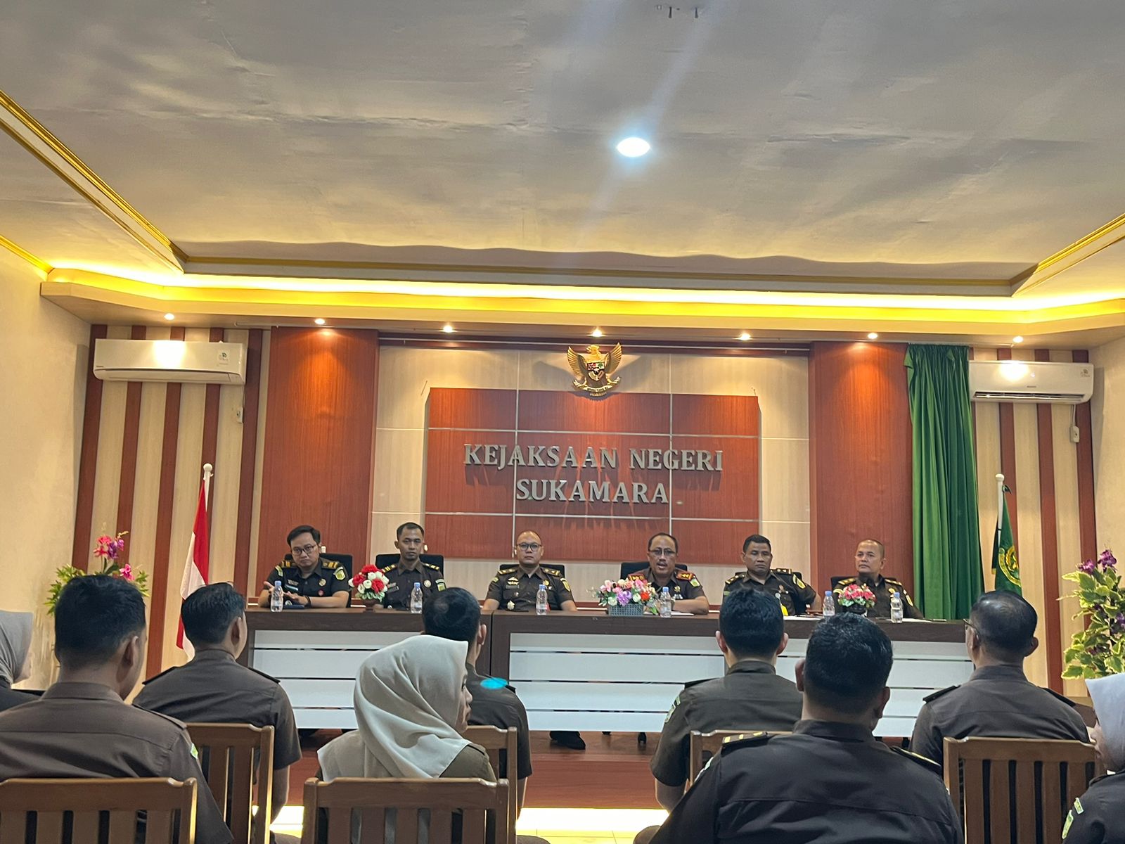 Rapat Staf Kejaksaan Negeri Sukamara